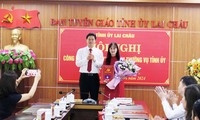 Ban Thường vụ Tỉnh ủy Lai Châu bổ nhiệm 2 nữ cán bộ chủ chốt