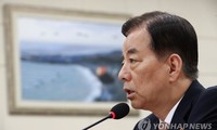 Bộ trưởng Quốc phòng Hàn Quốc Han Min-koo tại cuộc họp ngày 5/7 với Ủy ban Quốc hội. Ảnh: Yonhap
