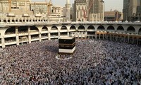 Mỗi năm, hàng triệu tín đồ Hồi giáo để về thánh địa Mecca trong lễ hành hương Hajj. Ảnh" Reuters