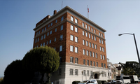 Tòa nhà Tổng Lãnh sự quán Nga tại San Francisco, Mỹ. Ảnh: Reuters