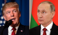 Tổng thống Mỹ Donald Trump sẽ gặp người đồng cấp Vladimir Putin tại Việt Nam. Ảnh: CNN