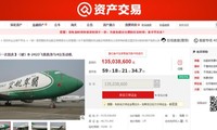 26 nhà thầu đã tham gia phiên đấu giá trực tuyến hai chiếc Boeing 747 trên Taobao. Ảnh: BBC