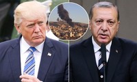 Tổng thống Mỹ Donald Trump và người đồng cấp Thổ Nhĩ Kỳ Recep Tayyip Erdogan điện đàm về tình hình căng thẳng tại biên giới phía bắc Syria. Ảnh minh hoạ