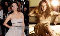 Choáng với gương mặt biến dạng của mỹ nhân gốc Việt Maggie Q ở Cannes