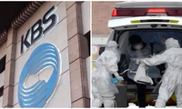 Đài KBS đóng cửa trụ sở chính để kiểm dịch, khử khuẩn. Ảnh: Koreaboo