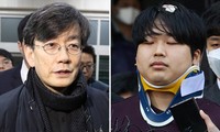 CEO đài JTBC Son Suk Hee (trái) từng bị nghi phạm vụ "Phòng chat thứ N" Cho Joo Bin tống tiền.
