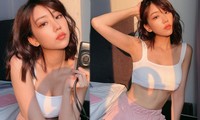 Nữ ca sĩ ‘Ghen Cô Vy’ tung ảnh sexy, lộ cả chân ngực với áo crop-top