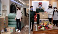 Sao Việt cách ly ngày 7: Ninh Dương Lan Ngọc hát tệ, Kỳ Duyên trao quà chống dịch