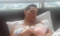 Hình ảnh đầu tiên về cặp song sinh của Hồ Ngọc Hà và Kim Lý gây ‘sốt’