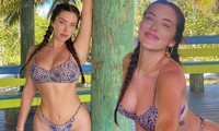 Bạn thân của Kylie Jenner khoe thân hình ‘đồng hồ cát’ nóng bỏng với bikini