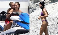 Justin Bieber âu yếm bà xã trên biển, Hailey ‘thả dáng’ nóng bỏng với bikini