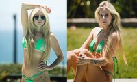 Avril Lavigne gây ‘bão’ mạng với bikini cắt xẻ hiểm hóc