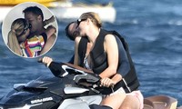 Paris Hilton bị chụp trộm ôm hôn đắm đuối chồng sắp cưới trên du thuyền