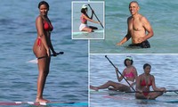 Con gái út của cựu Tổng thống Mỹ Obama diện bikini bé xíu, khoe body phổng phao