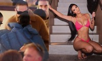 Kim Kardashian tung ảnh bikini nóng bỏng sau ‘nụ hôn đầu’ với tình trẻ