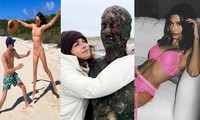 Justin Bieber đăng ảnh vợ diện nội y, Miranda Kerr sexy với bikini bên chồng tỷ phú