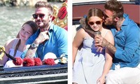 Dẫn Harper Seven đi chơi thuyền, David Beckham cho thấy là ông bố ‘cuồng’ con gái
