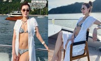 ‘Hoa hậu đẹp nhất Hong Kong’ khoe dáng nuột với bikini hậu sinh nhật 52 tuổi