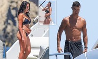 Bạn gái Ronaldo mặc bikini bé xíu lộ eo ‘bánh mì’ vẫn được khen hết lời