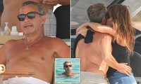 Cựu đệ nhất phu nhân Pháp trẻ trung tuổi 55, ôm hôn chồng tình tứ trên du thuyền