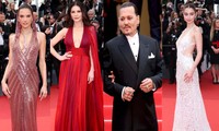Dàn mỹ nhân nóng bỏng không hot bằng Johnny Depp trên thảm đỏ Cannes