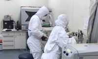 Nghiên cứu virus SARS-CoV-2 tại Viện Vệ sinh dịch tễ T.Ư Ảnh: Thái Hà