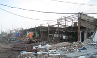 Nhà xưởng của các hộ dân bị giải tỏa Ảnh: K.N