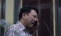 Chủ tịch, Tổng giám đốc VN PharmaTrần Minh Hùng tại phiên tòa phúc thẩm tháng 10/2017. Ảnh: Tân Châu