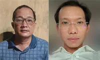 Hai ông Quân và Lợi đã bị bắt trong vụ án khác. Ảnh: CA