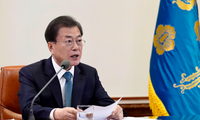 Tổng thống Hàn Quốc Moon Jae-in. (Ảnh: Getty Images)