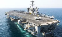 Tàu sân bay Mỹ USS Theodore Roosevelt. (Ảnh: US Navy)