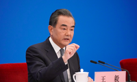 Ngoại trưởng Trung Quốc Vương Nghị. (Ảnh: Xinhua)