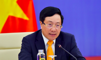 Phó Thủ tướng Phạm Bình Minh tại phiên họp. (Ảnh: BQT)