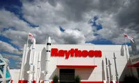 Gian trưng bày của Raytheon tại Triển lãm hàng không quốc tế Paris lần thứ 53 vào tháng 6/2019. (Ảnh: Reuters)