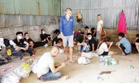 Nhóm lao động Việt Nam tháo chạy khỏi sòng bài ở Campuchia để về An Giang