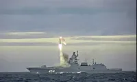 Tên lửa siêu thanh Zircon được phóng từ tàu Đô đốc Gorshkov tháng 5/2022