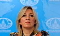 Người phát ngôn Bộ Ngoại giao Nga Maria Zakharova. (Ảnh: Reuters)