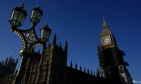 Trụ sở Quốc hội Anh ở Westminster, London. (Ảnh: AP)
