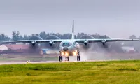 Một chiếc Y-9 của Không quân Trung Quốc. (Ảnh: Xinhua)
