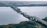 Một đoạn sông Dnieper. (Ảnh: AP)