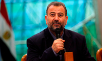 Phó Thủ lĩnh Hamas Saleh al-Arouri khi ở Cairo, Ai Cập, năm 2017. (Ảnh: Reuters)