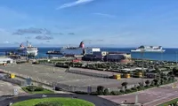 Khu vực cảng Rosslare. (Ảnh: Irish Independent)