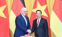 Chủ tịch nước Võ Văn Thưởng chủ trì lễ đón Tổng thống Đức