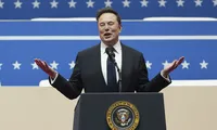 Tỷ phú Elon Musk phát biểu tại sự kiện nhậm chức của Tổng thống Trump ngày 20/1. (Ảnh: AP)