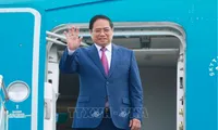 Thủ tướng Phạm Minh Chính lên đường thực hiện chuyến công tác tại Trung Quốc. Ảnh: TTXVN