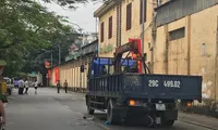 Hiện trường vụ tai nạn.