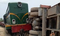 Hiện trường vụ tai nạn. Ảnh: FB