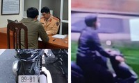 Nam tài xế được mời lên làm việc.