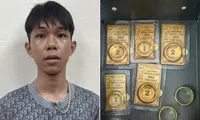 Bắt đối tượng cướp giật 2 cây vàng rồi bỏ chạy