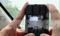 CSGT Hà Nội dùng camera chuyên dụng ghi hình xử lý loạt xe khách vi phạm